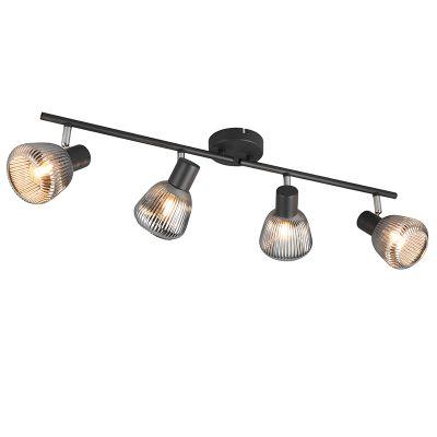 Spot LED de tavan modern negru, Meriem