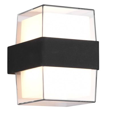 Lampă exterior modernă antracit, Yeliz, 10W, LED 3000K, IP54