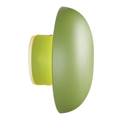 Aplică reîncărcabilă verde din metal, Khaoula, 1,5W, LED 3000K, dimmabil în 3 trepte