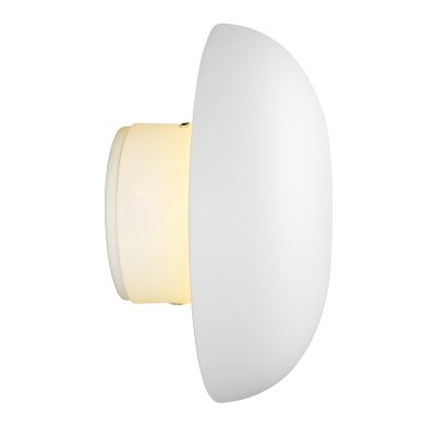 Aplică reîncărcabilă albă din metal, Khaoula, 1,5W, LED 3000K, dimmabil în 3 trepte