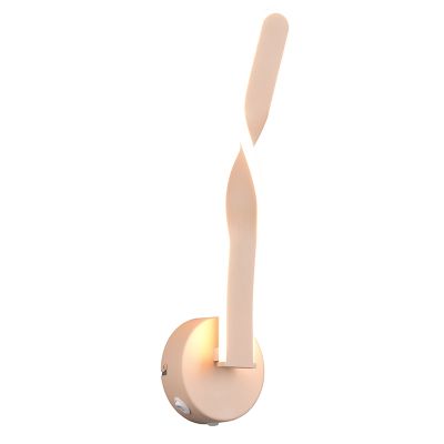 Aplică de perete design maro, Quirinus, 11W, LED 4000K, con întrerupător