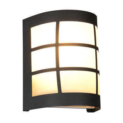 Lampă exterior modernă neagră, Ratna