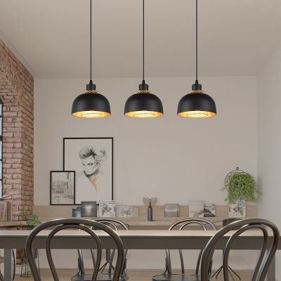 Lustră industrială neagră, Sylvano