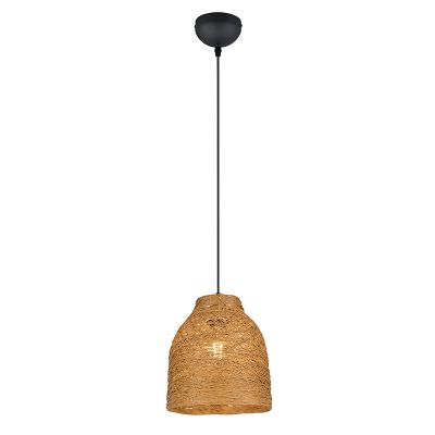 Papieren hanglamp bruin, Lidwien