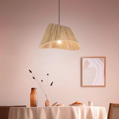 Lustră pentru masă de dining rustică maro, Sakine