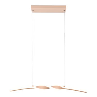 Lustră pentru masă de dining design maro, Quirinus, 18W, LED 4000K
