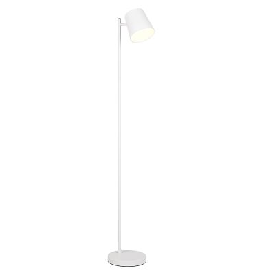 Lampadar reîncărcabil alb din metal, Suraya, 4,5W, LED 3000K, dimmabil în 3 trepte