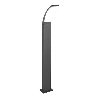 Lampă exterior modernă antracit, Popke, 12,5W, LED 4000K, IP44