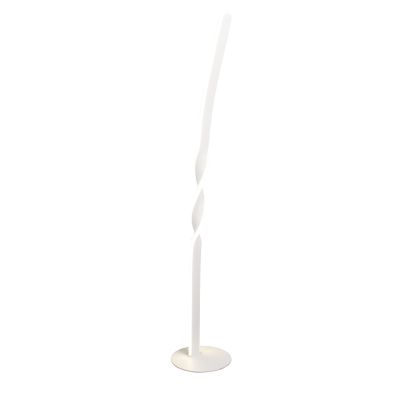 Lampadar design alb, Quirinus, 19W, LED 4000K, con întrerupător