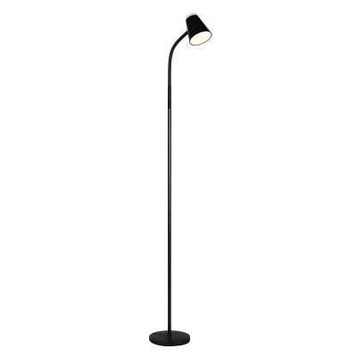 Lampadar modern negru, Rahul, 4,5W, LED 3000K, con întrerupător