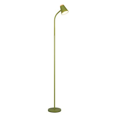 Lampadar modern verde, Rahul, 4,5W, LED 3000K, con întrerupător