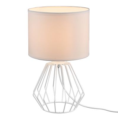 Lampă de masă albă modernă, Kjell