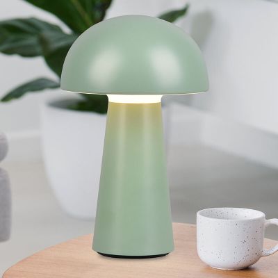 Lampă de masă copii modernă verde, Rachelle, 2W, LED 3000K, IP44, dimmabil în 3 trepte