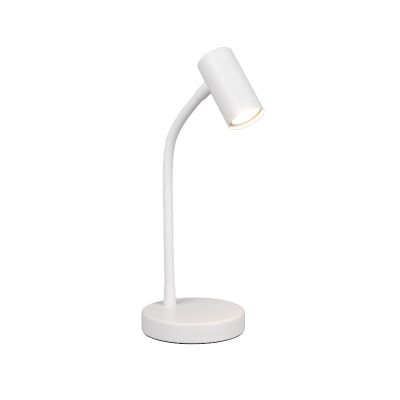 Lampă de masă modernă albă, Suradj, con întrerupător