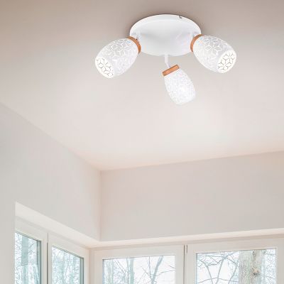 Spot LED de tavan modern alb, Delana