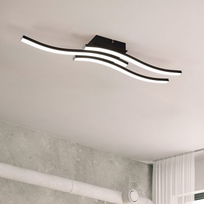 Plafonieră modernă neagră, Go, 5W, LED 4000K