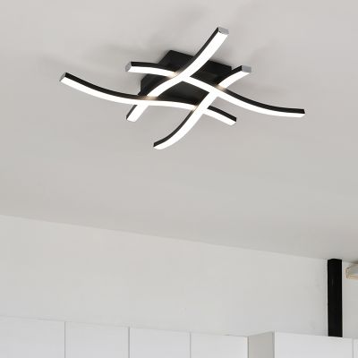 Plafonieră modernă neagră, Go, 5W, LED 4000K