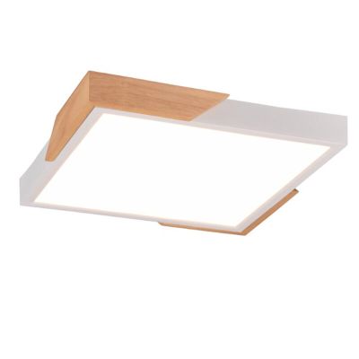 Lampă de tavan modernă albă, Selinde, 20W, LED 3000K, dimmabil în 3 trepte