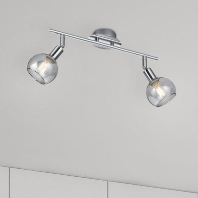 Spot LED de tavan modern crom, Omari
