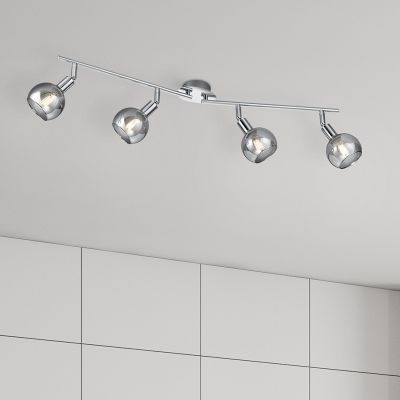 Spot LED de tavan modern crom, Omari