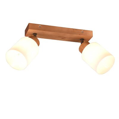 Spot LED de tavan rustic maro, Myron