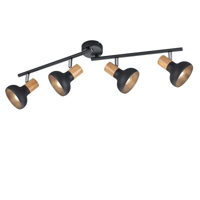 Spot LED de tavan modern negru, Toos