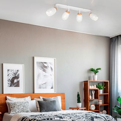 Spot LED de tavan modern alb, Delana