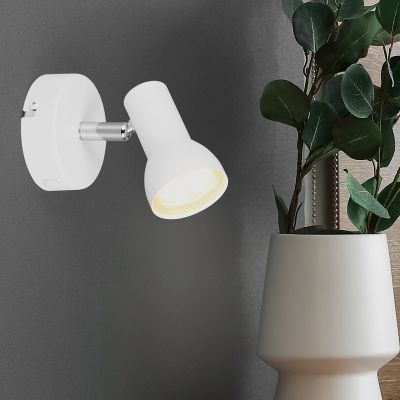 Spot de perete modern alb, Sabrin