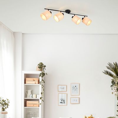 Spot LED de tavan rustic crem, Peder