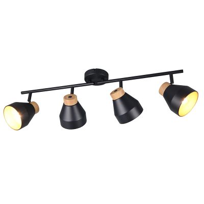Spot LED de tavan modern negru, Riette