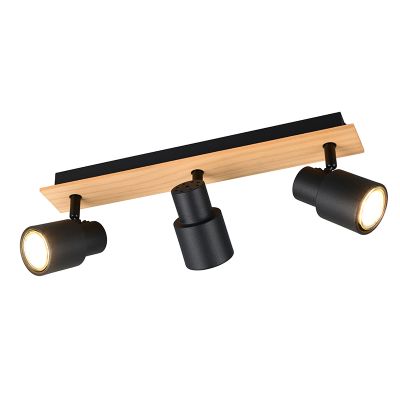 Spot LED de tavan modern negru, Rajeev