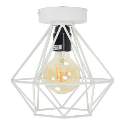 Plafonieră albă industrială, Merlon
