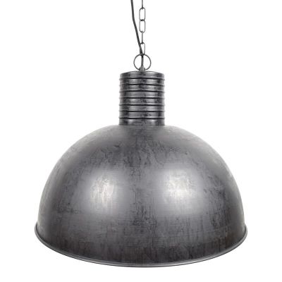 Lustră tip cupolă neagră industrială, Fejay