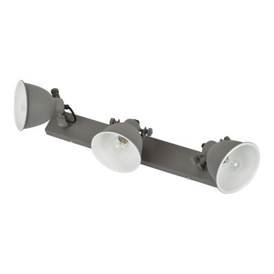Spot LED de tavan gri industrial, Redon