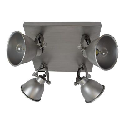 Spot LED de tavan gri industrial, Redon