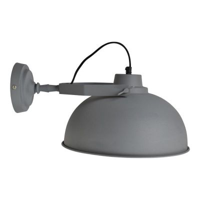 Aplică de perete gri industrială, Fellen