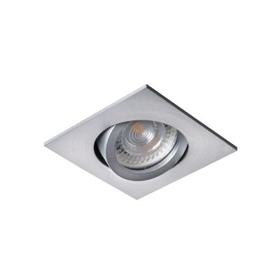 Spot încastrat gri din aluminiu, Evit