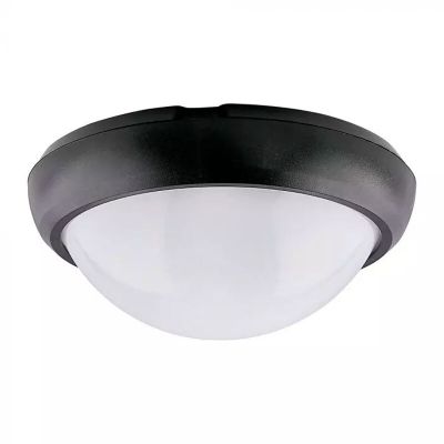 Lampă pentru galerii neagră din plastic, Xenia, 8W, LED 6400K, IP54