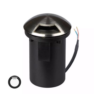 Spot pavaj argintiu modern, Marcus, IP67