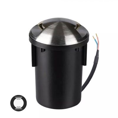 Spot pavaj argintiu modern, Marcus, IP67