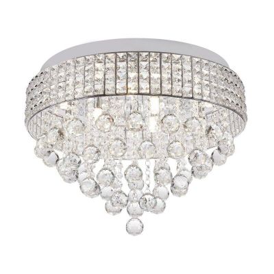 Lampă de tavan crom design, Mitzy
