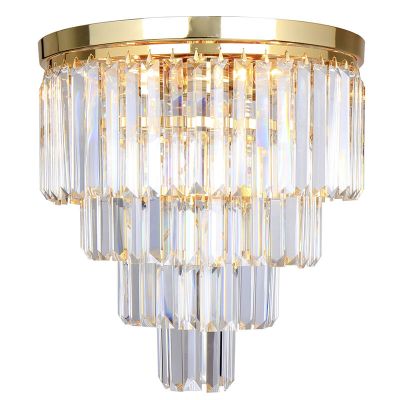Plafonieră aurie design, Kajol