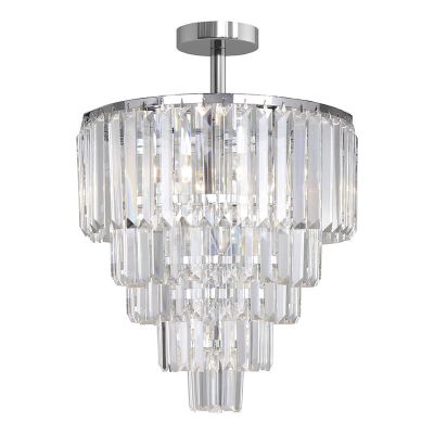 Plafonieră crom design, Kajol