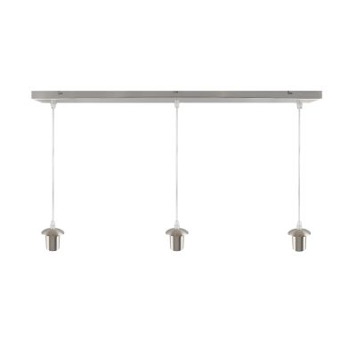 Aplică de perete fără abajur crom din aluminiu, Rika