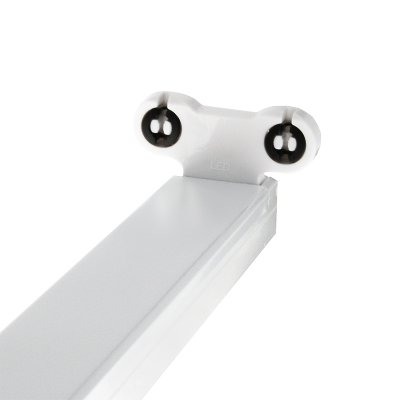 Corp de iluminat tip tub LED de 120 cm - Robo - Pentru 2 tuburi de iluminat tip tub - IP22